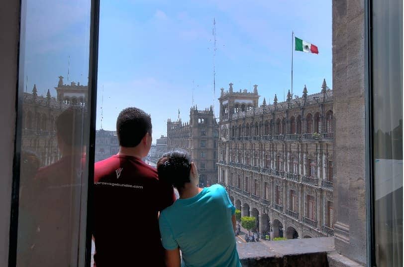 Vista al Zócalo, Grand Hotel de la Ciudad de México