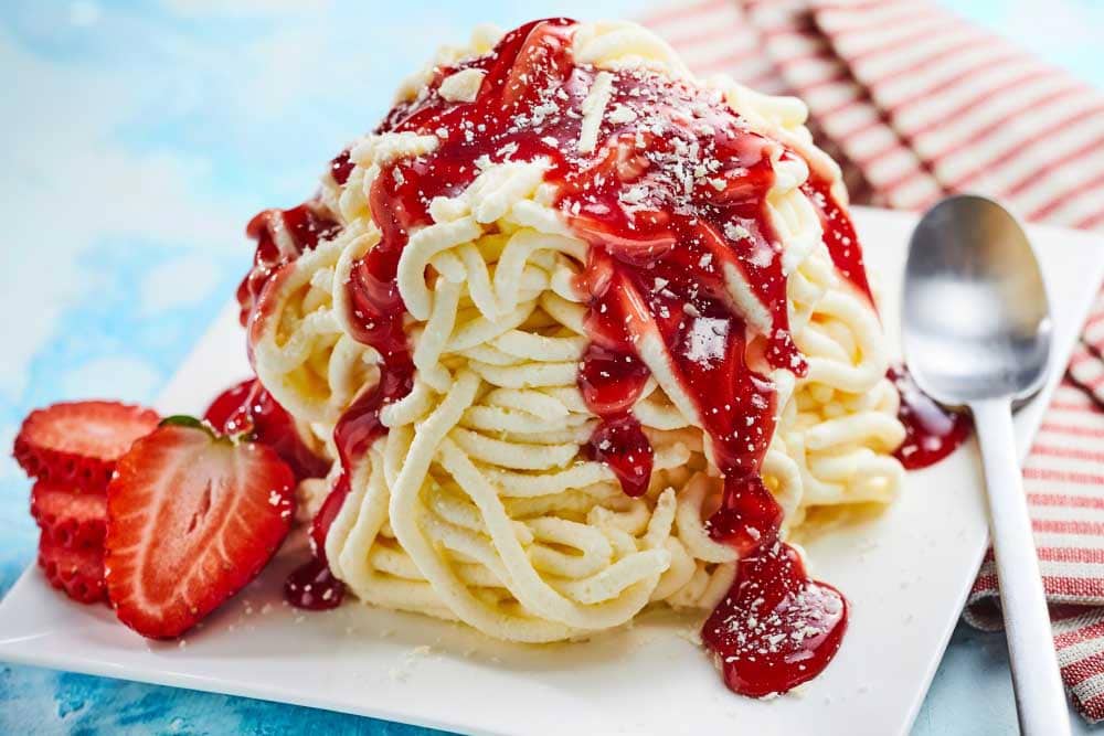 Alemania: spaghettieis