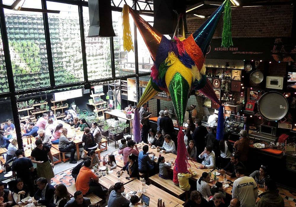 Mercado Roma en Ciudad de México