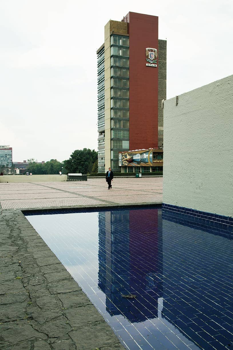 Ciudad Universitaria en el sur de la ciudad de México. Foto: Instagram @BelenG12