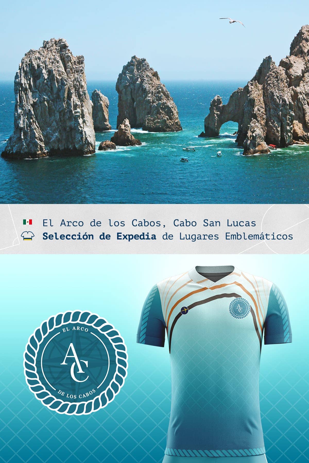 Camiseta del Arco de los Cabos