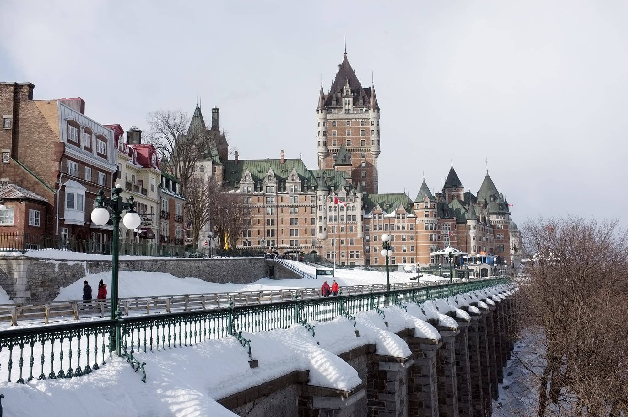 Château de Frontenac en Quebec
