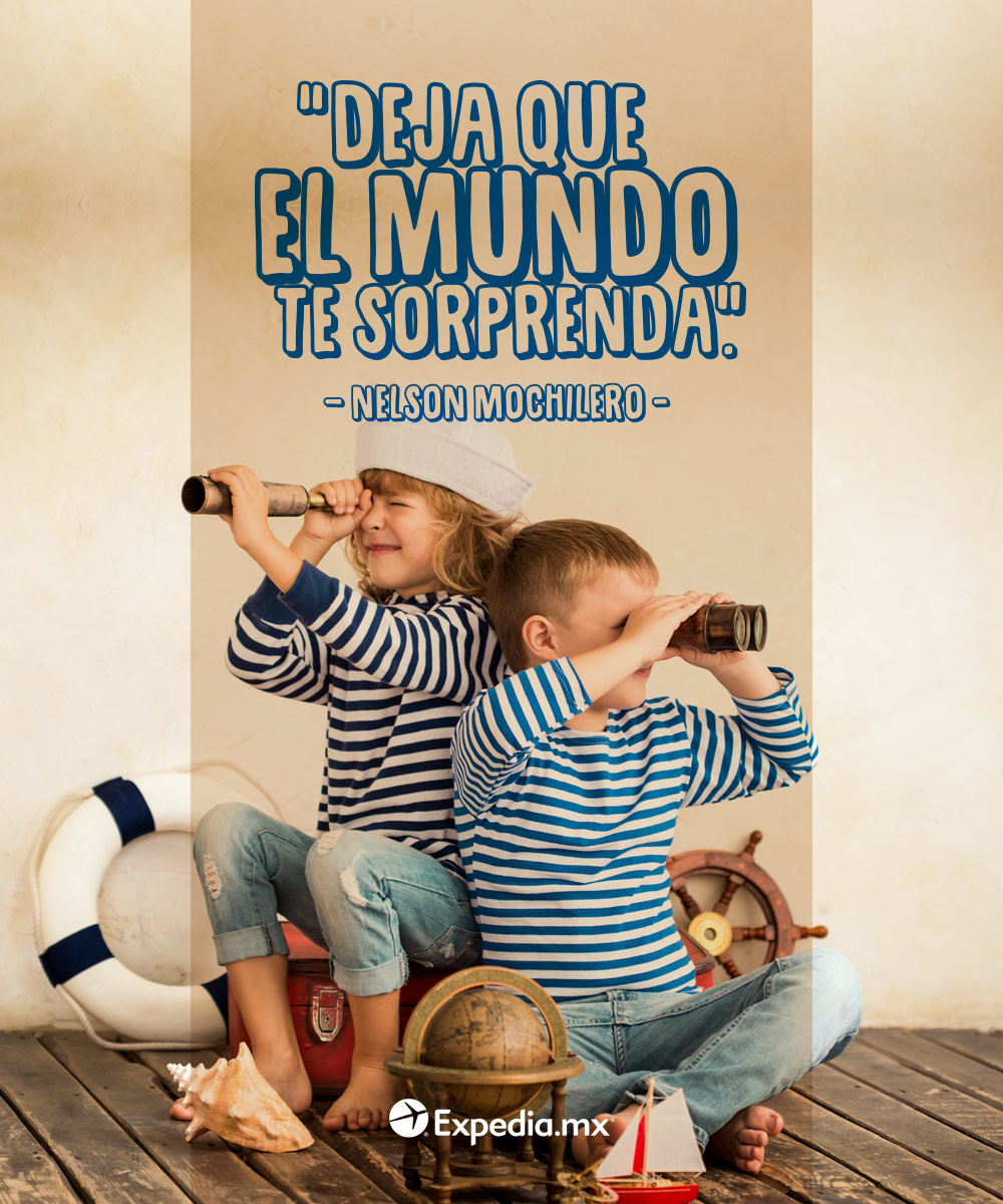 Deja que el mundo te sorprenda