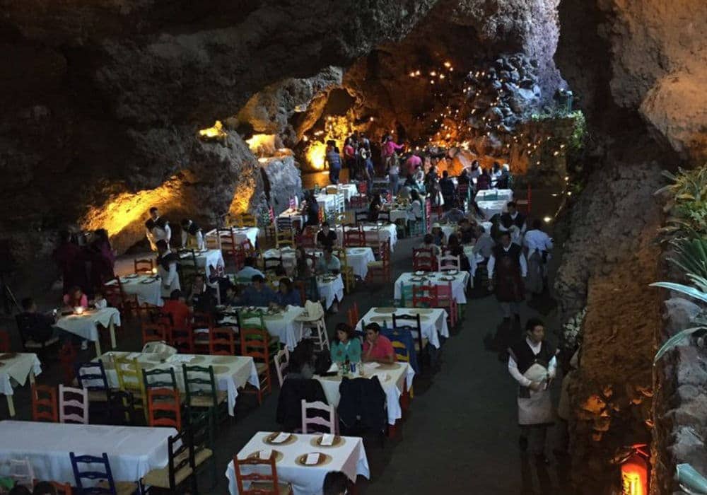 Restaurante La Gruta en Teotihuacán