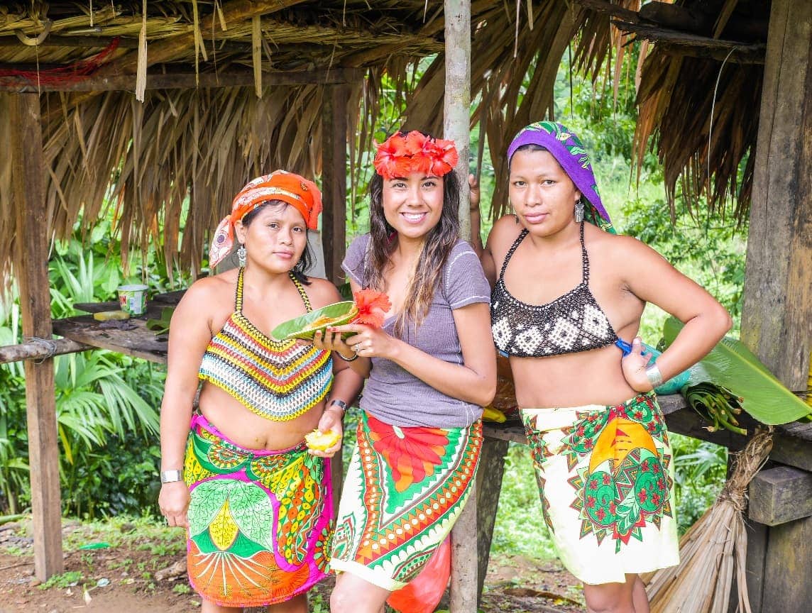 Indígenas Emberás, Panamá