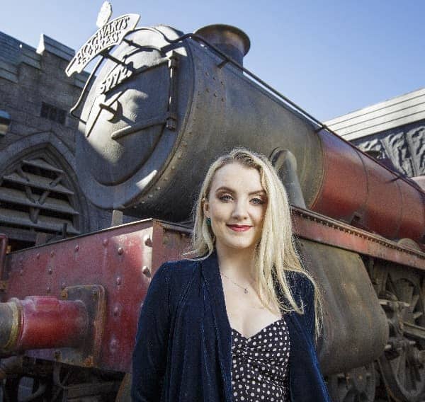 Evanna Lynch at Hogwarts Express - WWoHP USH