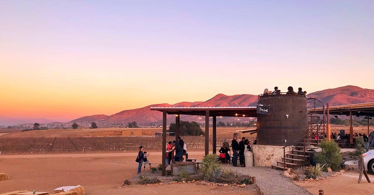 Restaurante en Valle de Guadalupe