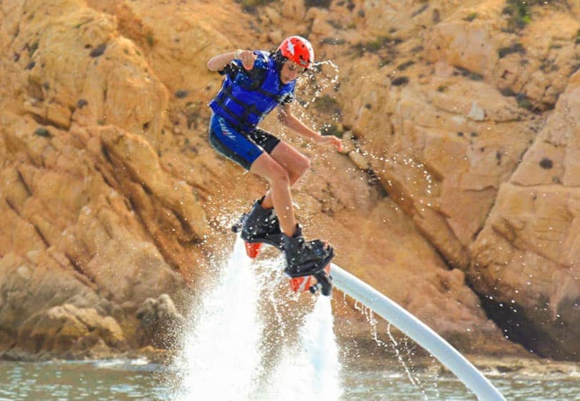 Flyboarding in Los Cabos