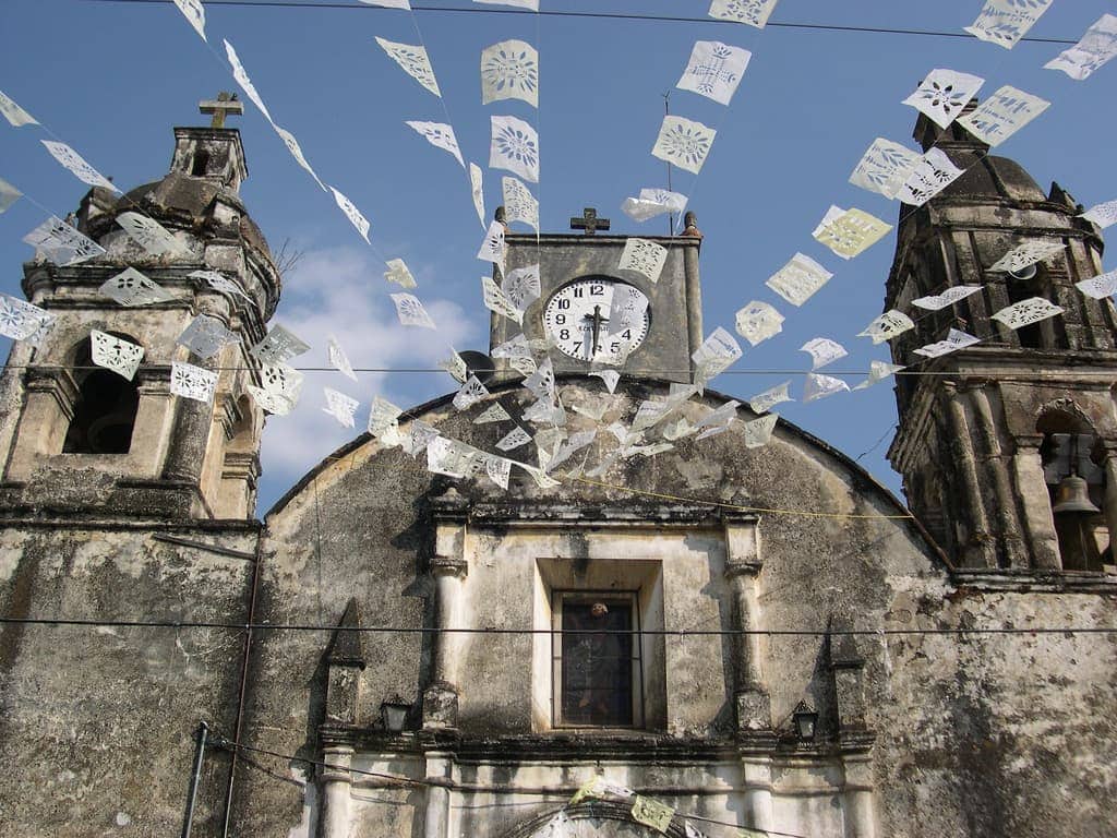 Iglesia de la Santísima de Tepoztlán, Morelos. 