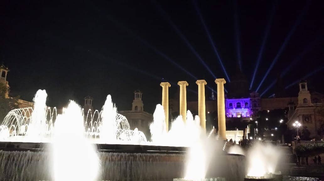 Fuente Mágica en Barcelona 