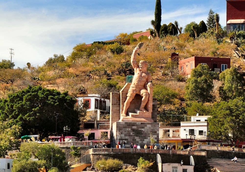 monumento al pípila en Guanajuato