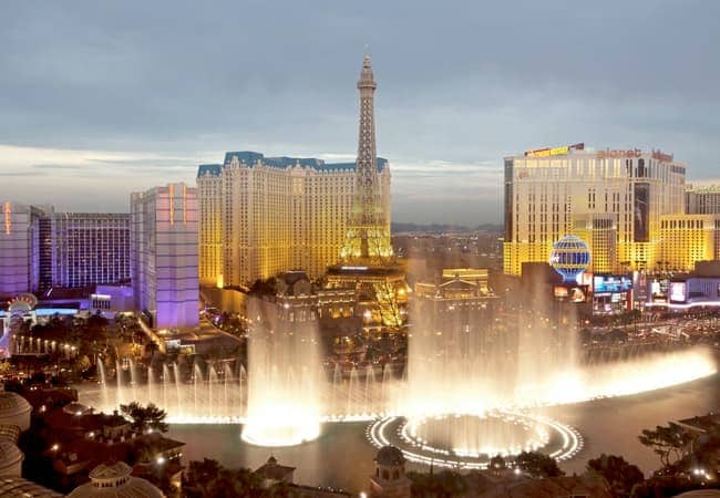 vista del Las Vegas Strip