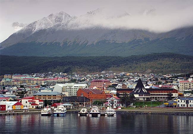 city ​​in Patagonia