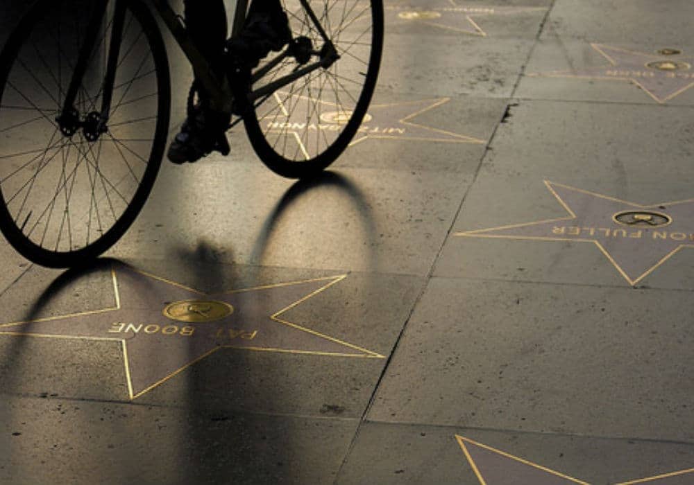 el Walk of Fame en Hollywood