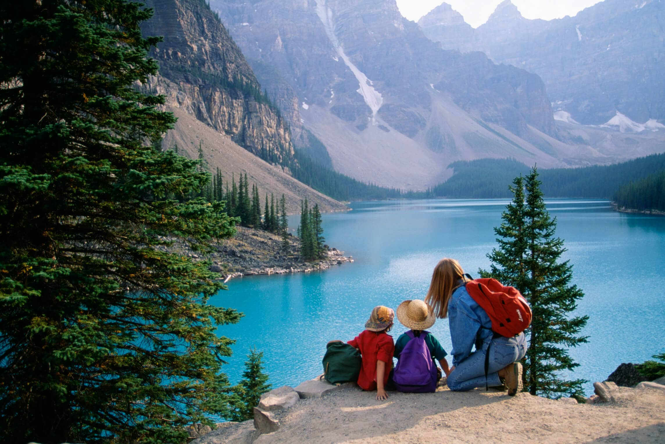 Moraine Lake in Banff National Park, Canada