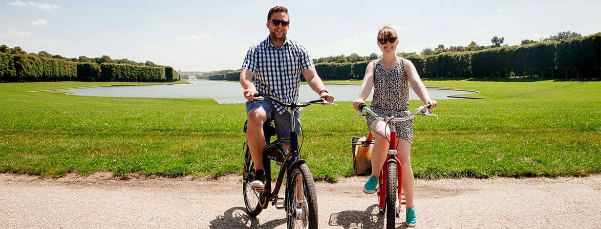 bicicletas en Versaille