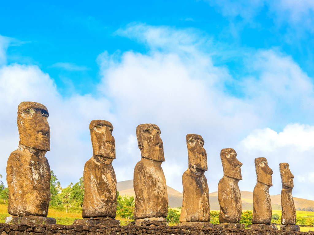 MOAIS ISLA DE PASCUA