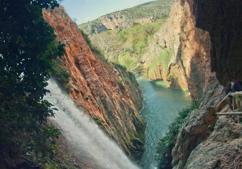 cataratas cerca de Monterrey, México