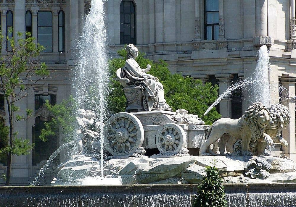 Plaza de Cibeles en Madrid