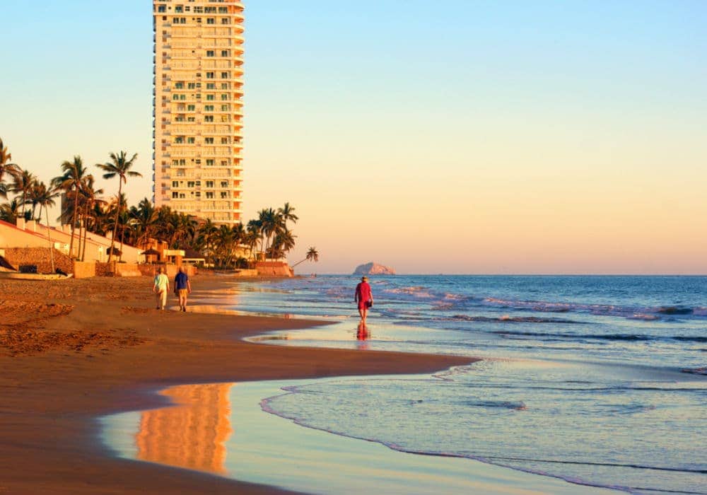 playa en Mazatlán