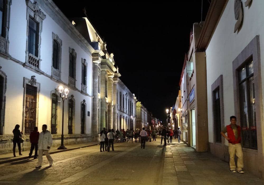 una calle en Oaxaca