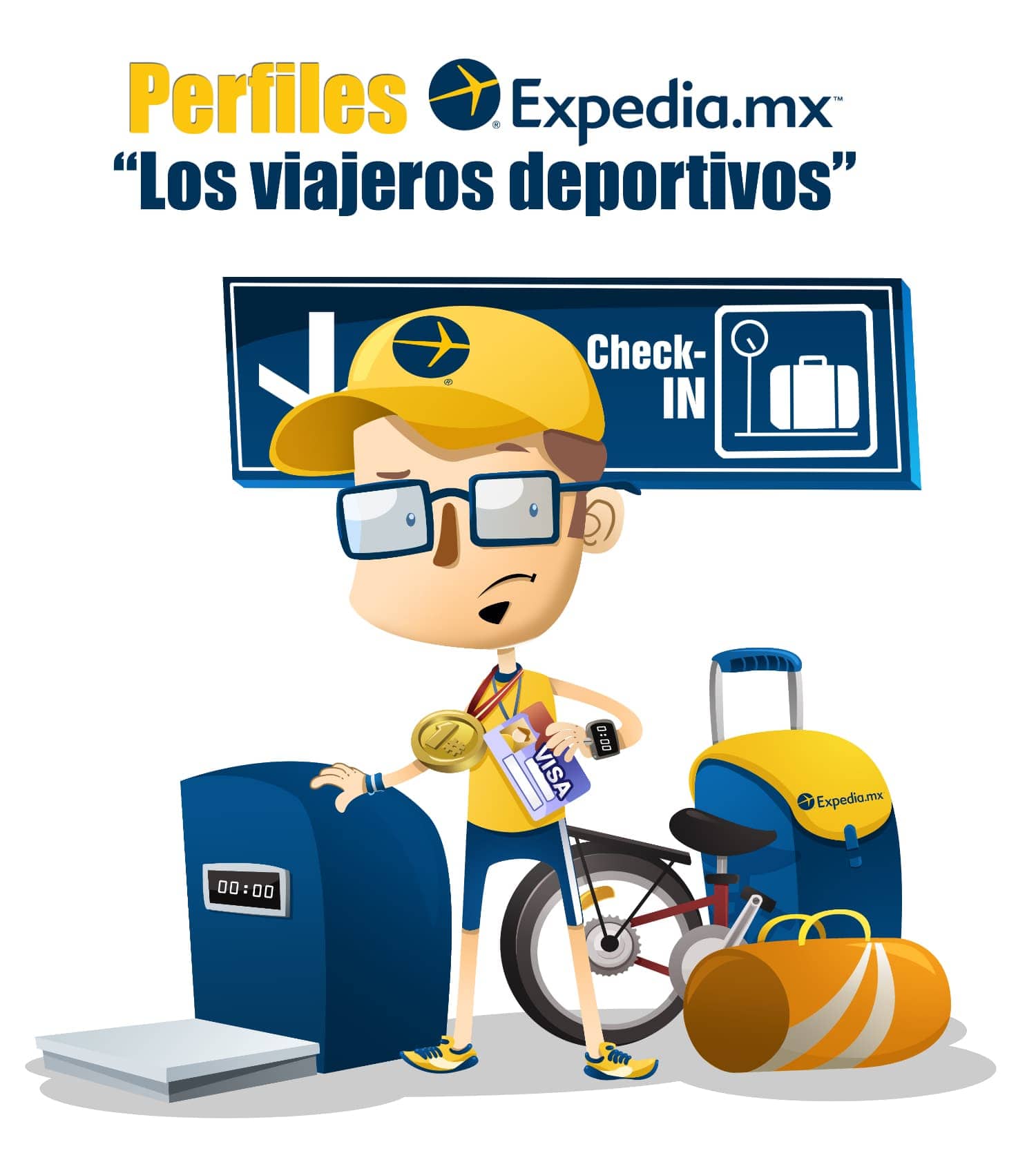 Perfiles Expedia.mx - 2) Los viajeros deportivos