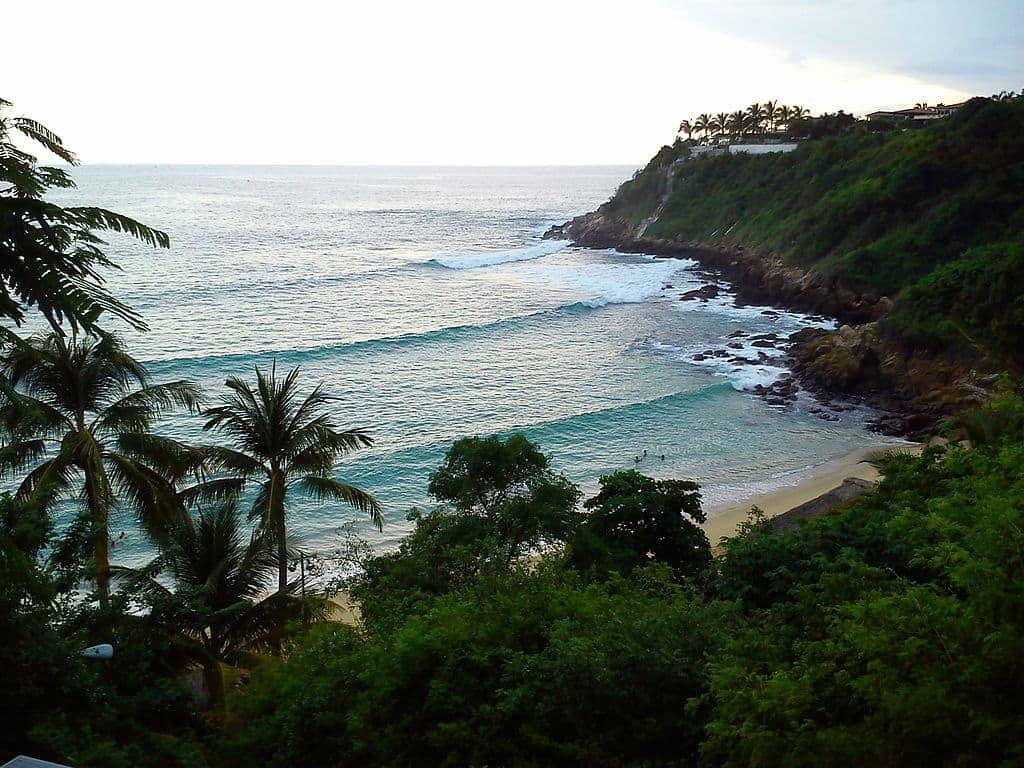 Playa Carrizalillo, Puerto Escondido, Oaxaca