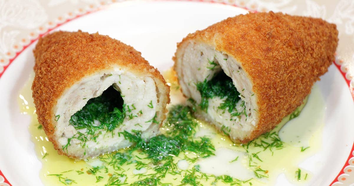 Platillo tradicional ruso, Pollo a la Kiev Pollo a la Kiev