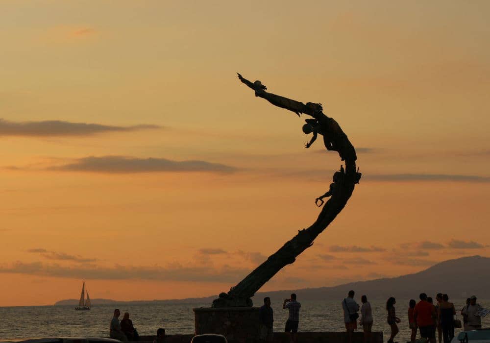 el Malecón de Puerto Vallarta