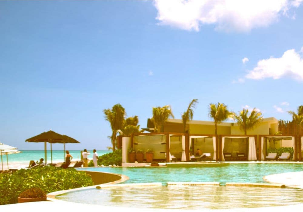 pool in Riviera Maya