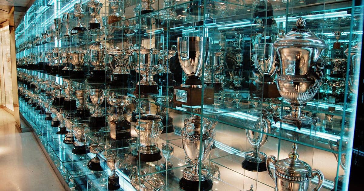 Trophy Room in Bernabeú Stadium