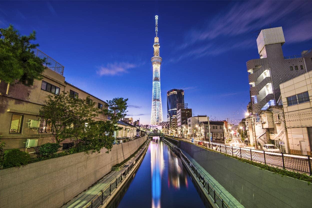 Torre Skytree en Tokio