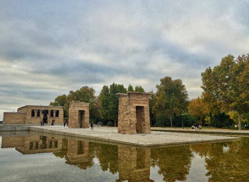 Templo Debod en Madrid