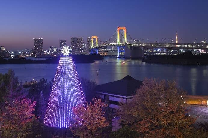 Tokio, Japón en Navidad