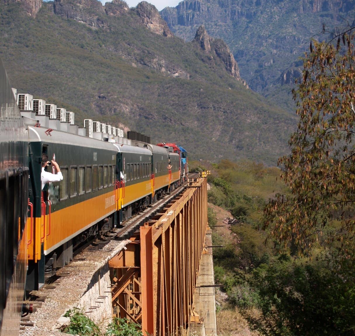 Tren Chepe en Barrancas de Cobre, Chihuahua