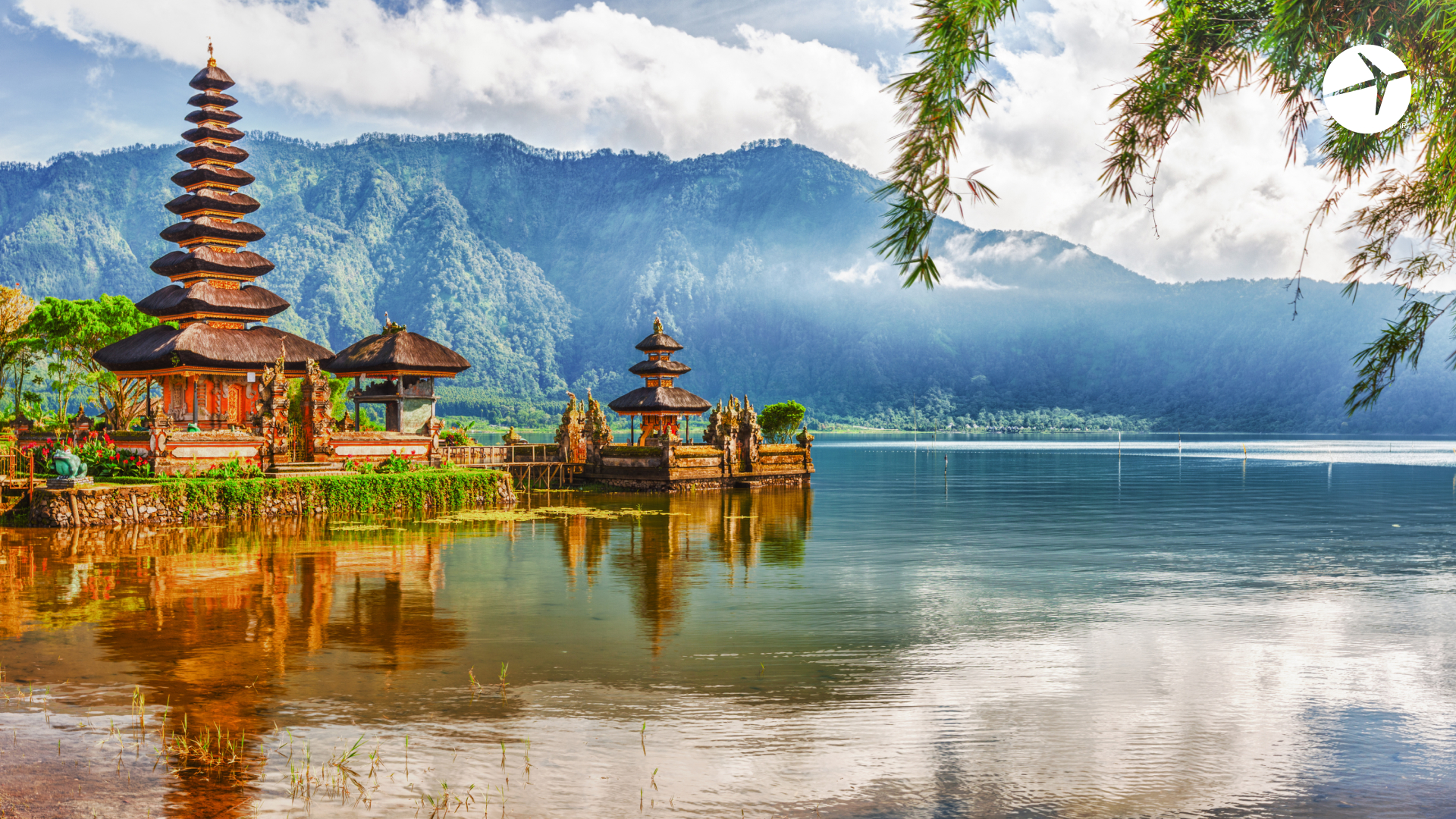 Zoom meeting background Bali