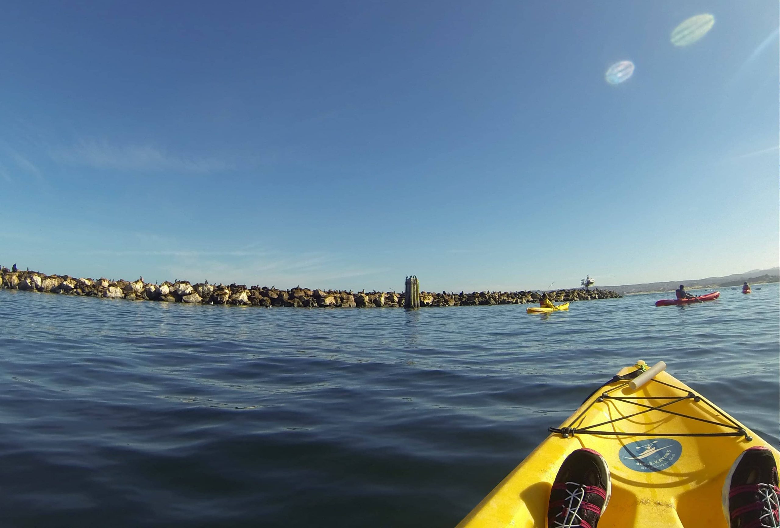 Kayak en California