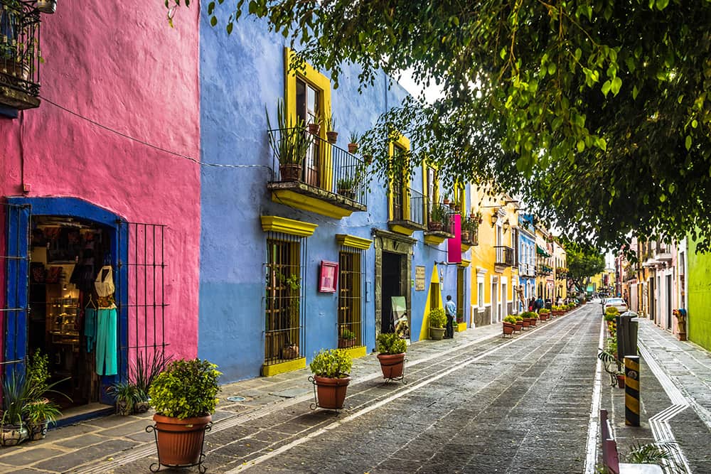 Calles de Puebla