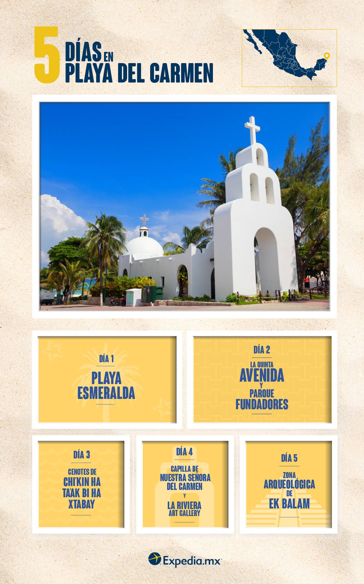 Itinerario de 5 días para Playa del Carmen
