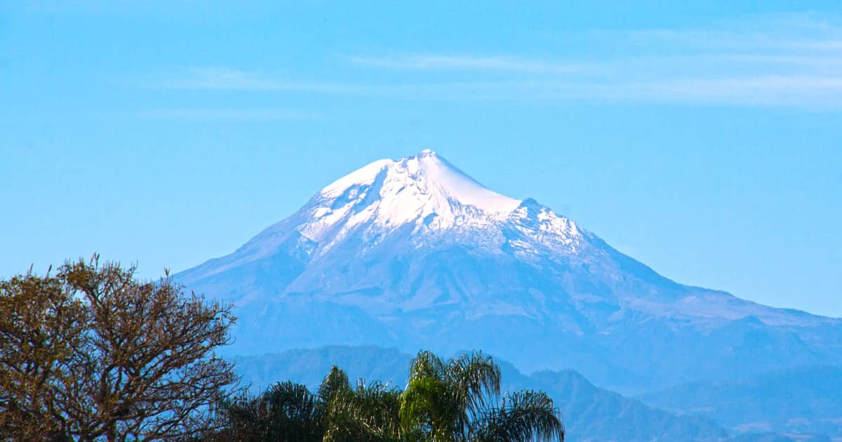Volcán en Veracruz Orizaba, Veracruz