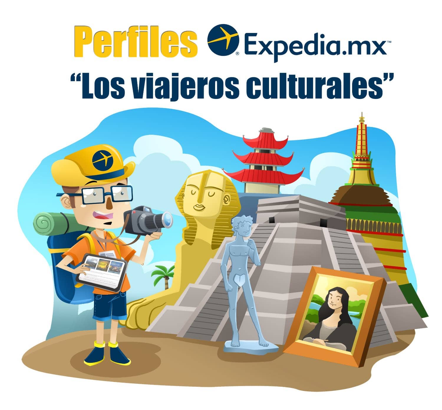 Perfiles Expedia.mx culturales” Para que cada viaje es una nueva de arte | Expedia
