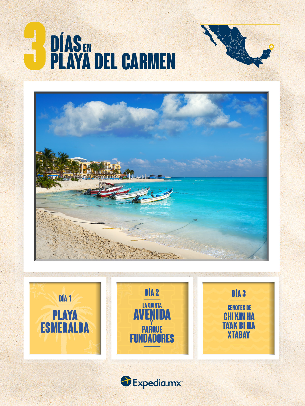 qué hacer en Playa del Carmen en 3 días