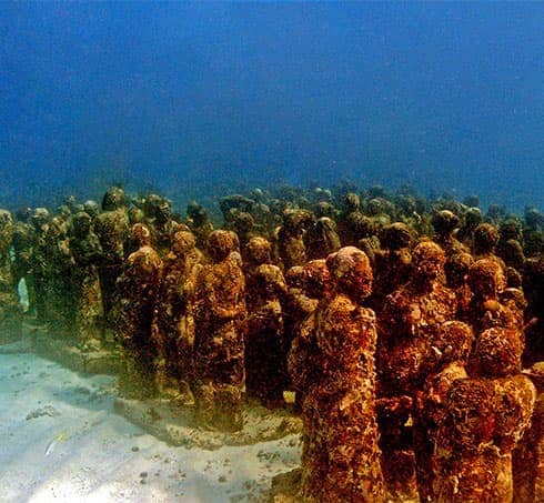 Cancun underwater museum