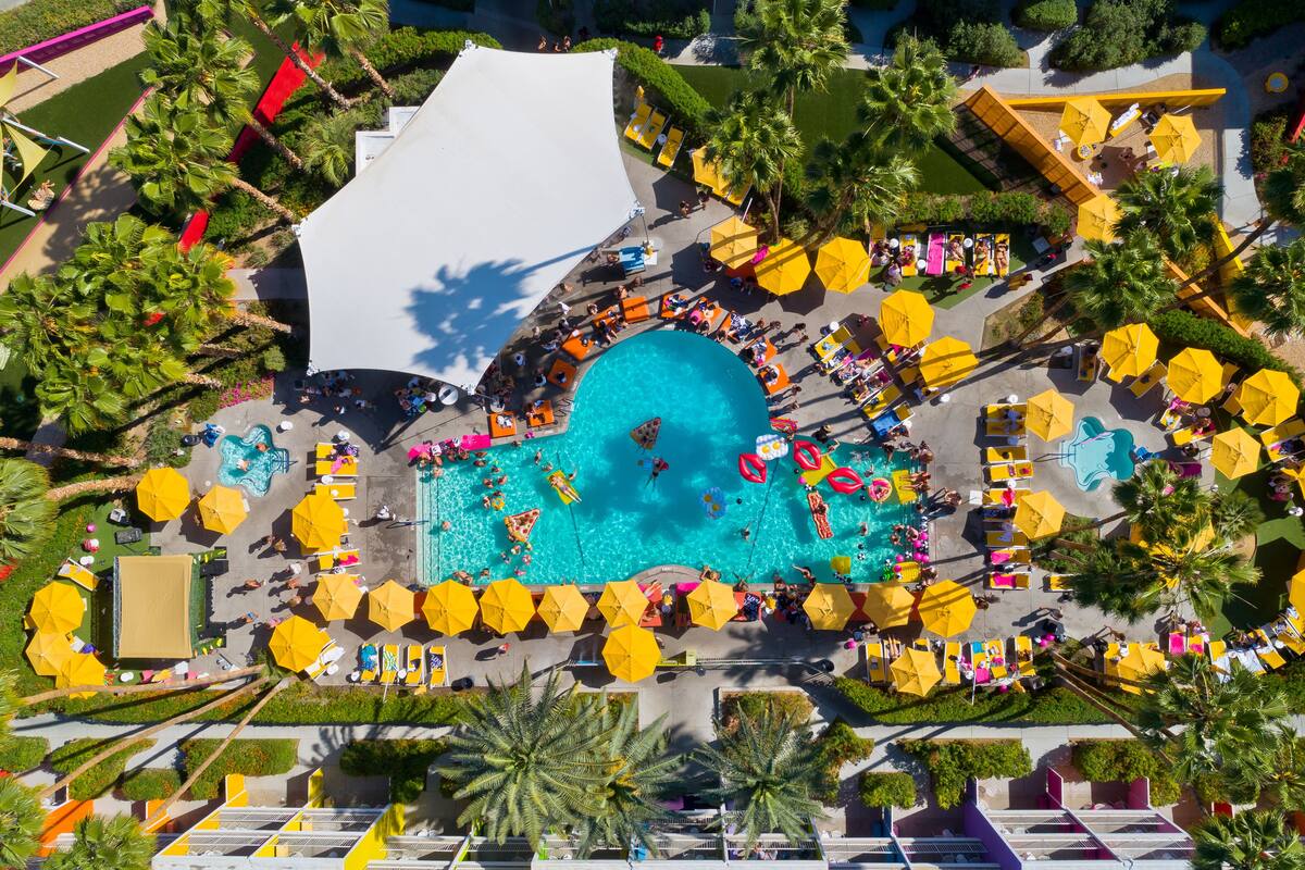 Hoteles instagrameables de Estados Unidos, The Saguaro Palm Springs