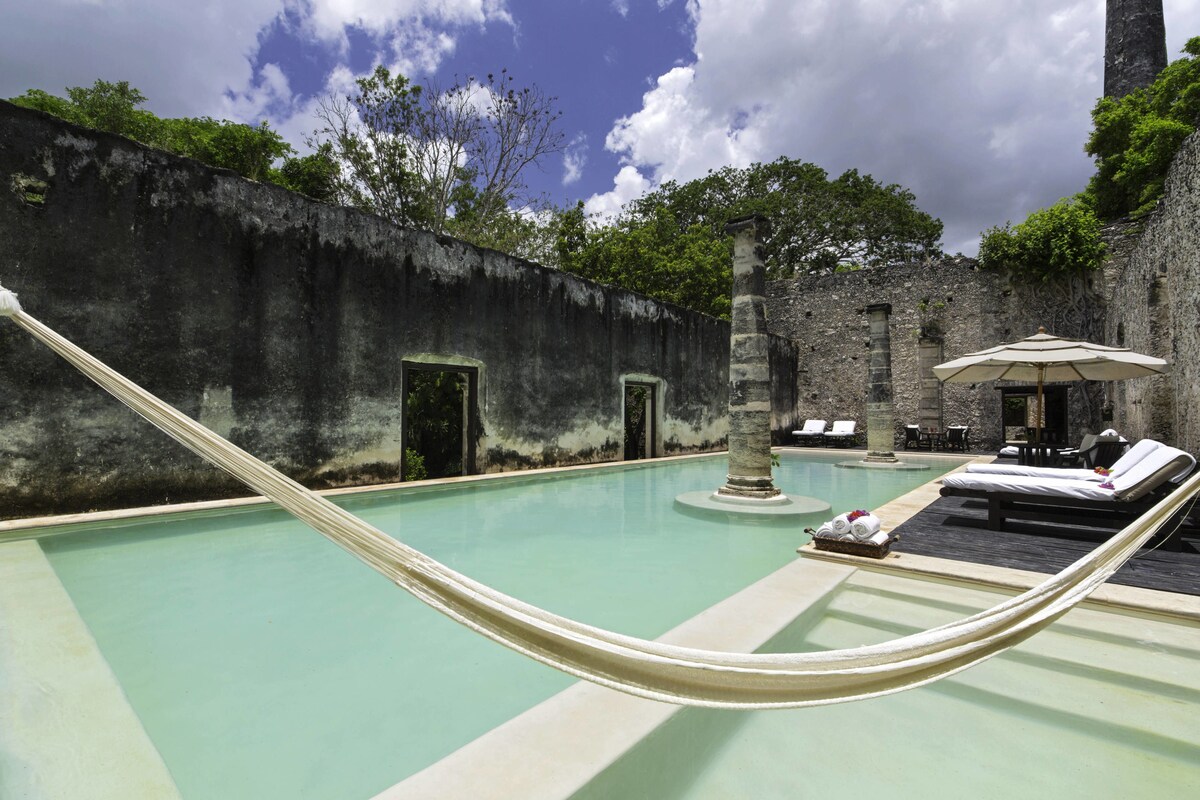 Hacienda Uayamon, Campeche Hoteles históricos de México: Hacienda Uayamon, Campeche
